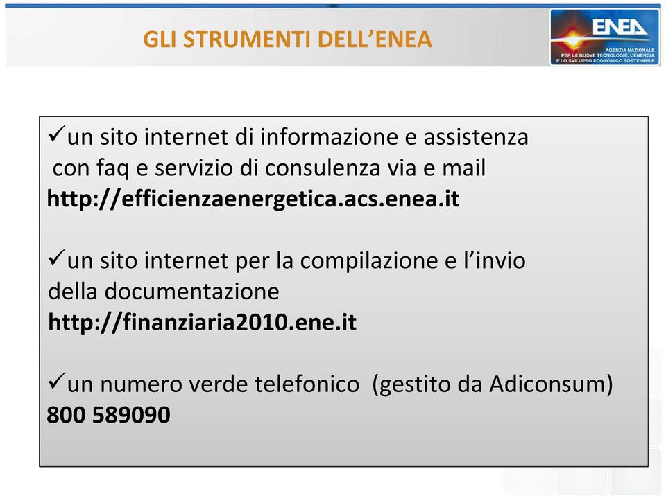 it un sitointernet per la compilazione e l invio della documentazione