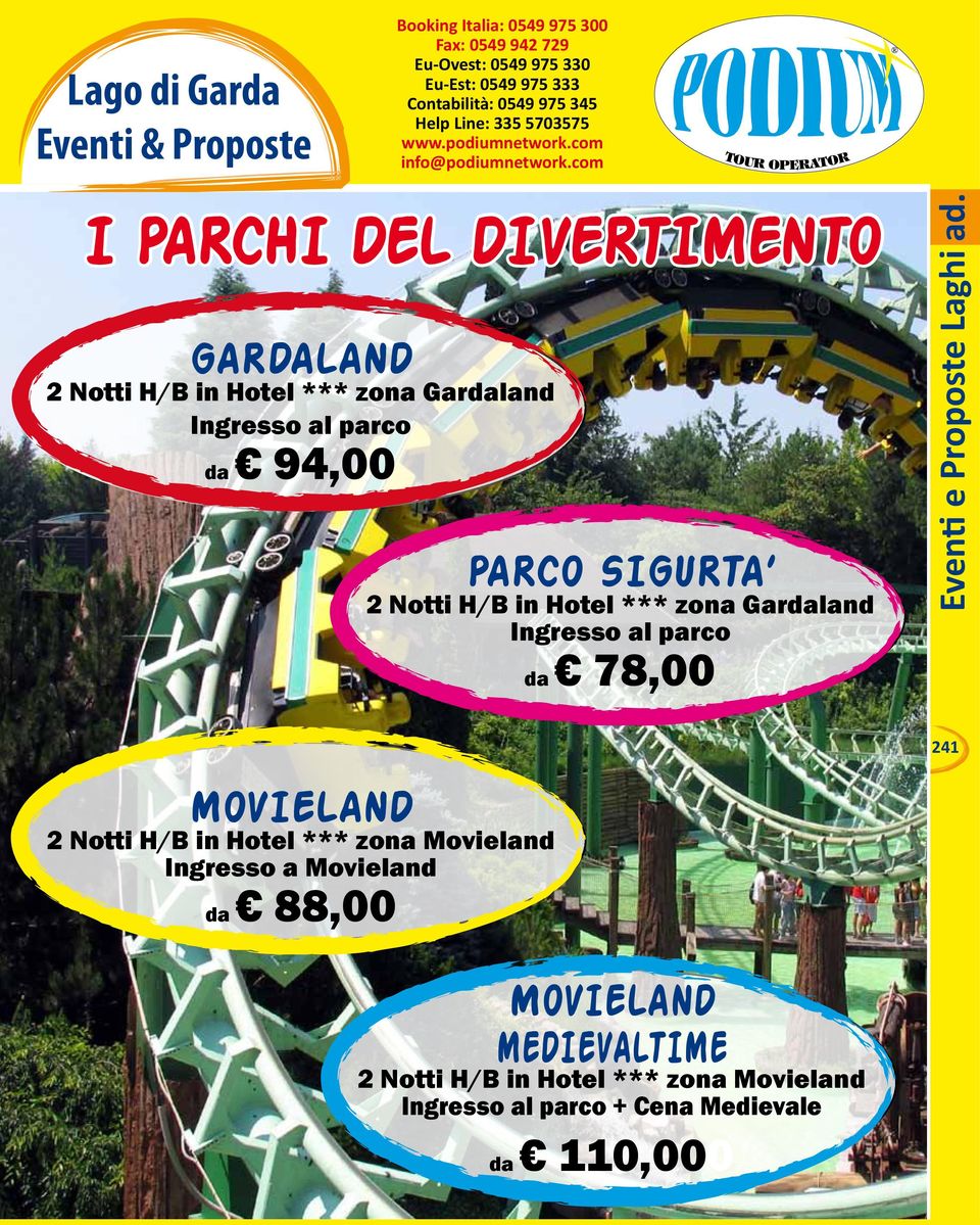 Eventi e Proposte Laghi ad.