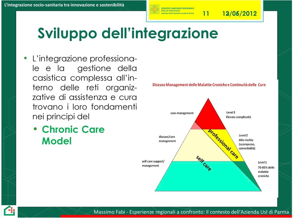 interno delle reti organizzative di assistenza e cura