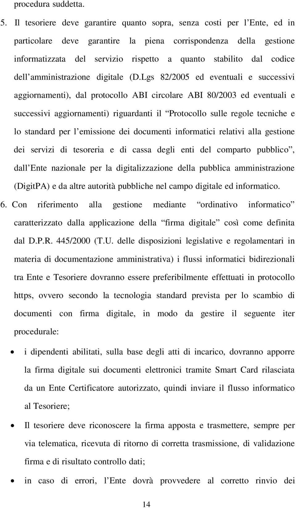 codice dell amministrazione digitale (D.