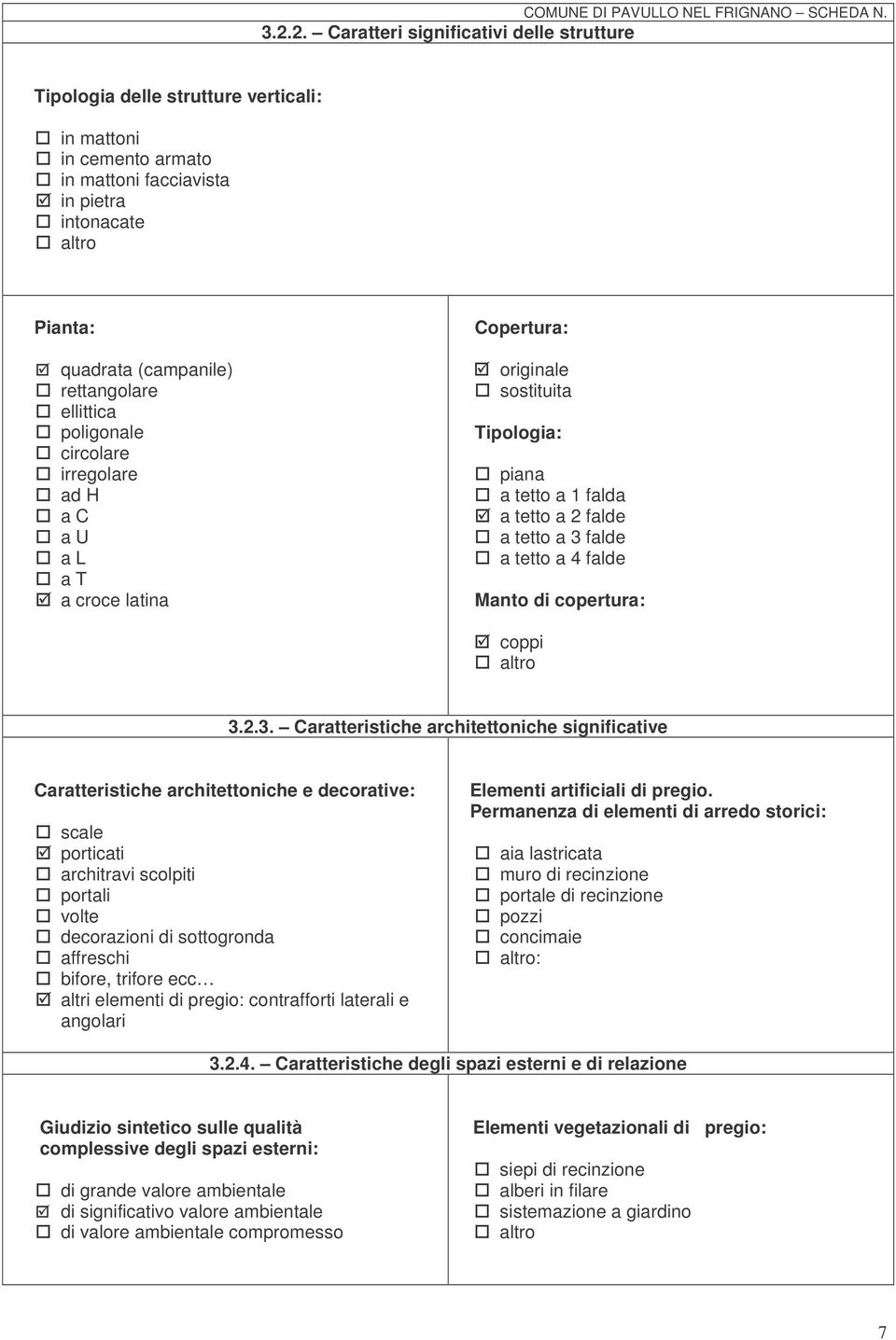 tetto a 4 falde Manto di copertura: coppi altro 3.