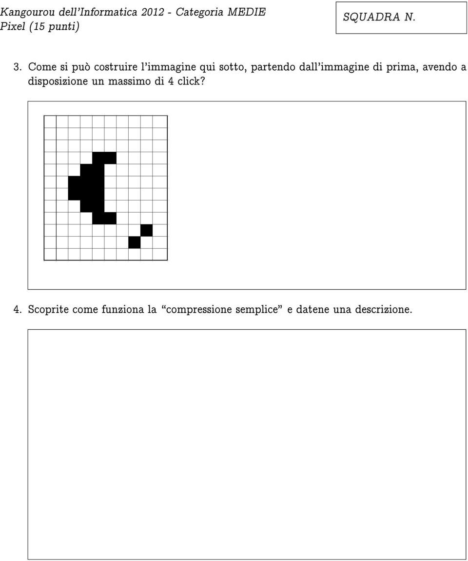 dall'immagine di prima, avendo a disposizione un