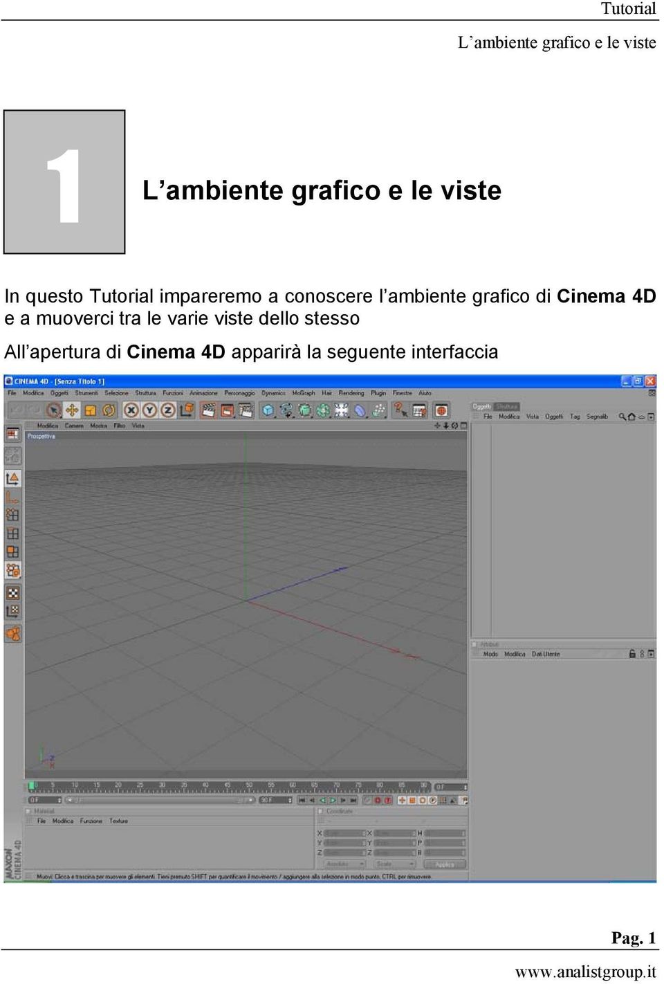 le varie viste dello stesso All apertura di