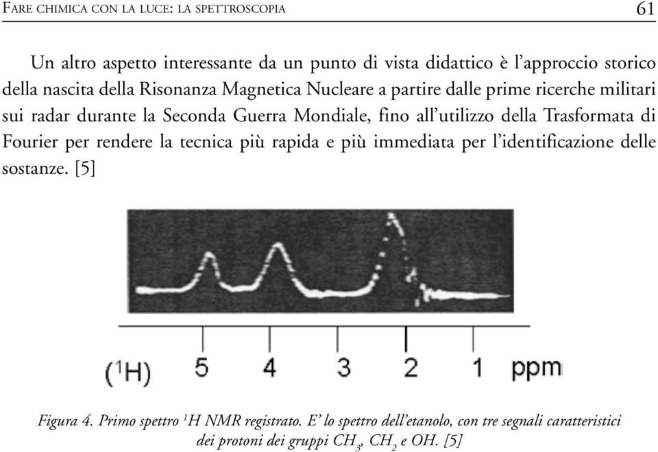 all utilizzo della Trasformata di Fourier per rendere la tecnica più rapida e più immediata per l identificazione delle sostanze.