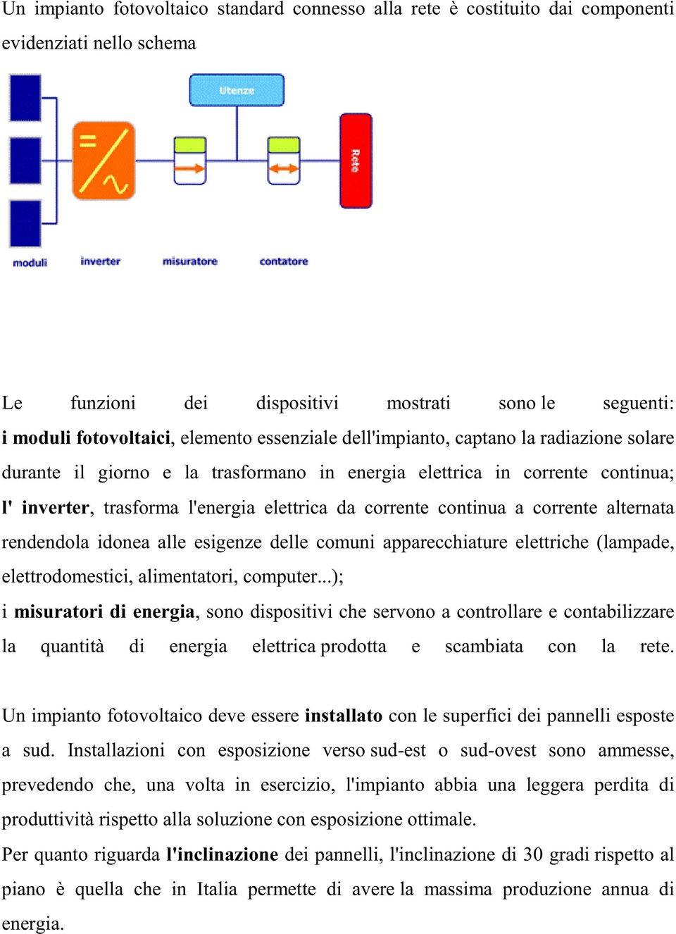 corrente alternata rendendola idonea alle esigenze delle comuni apparecchiature elettriche (lampade, elettrodomestici, alimentatori, computer.