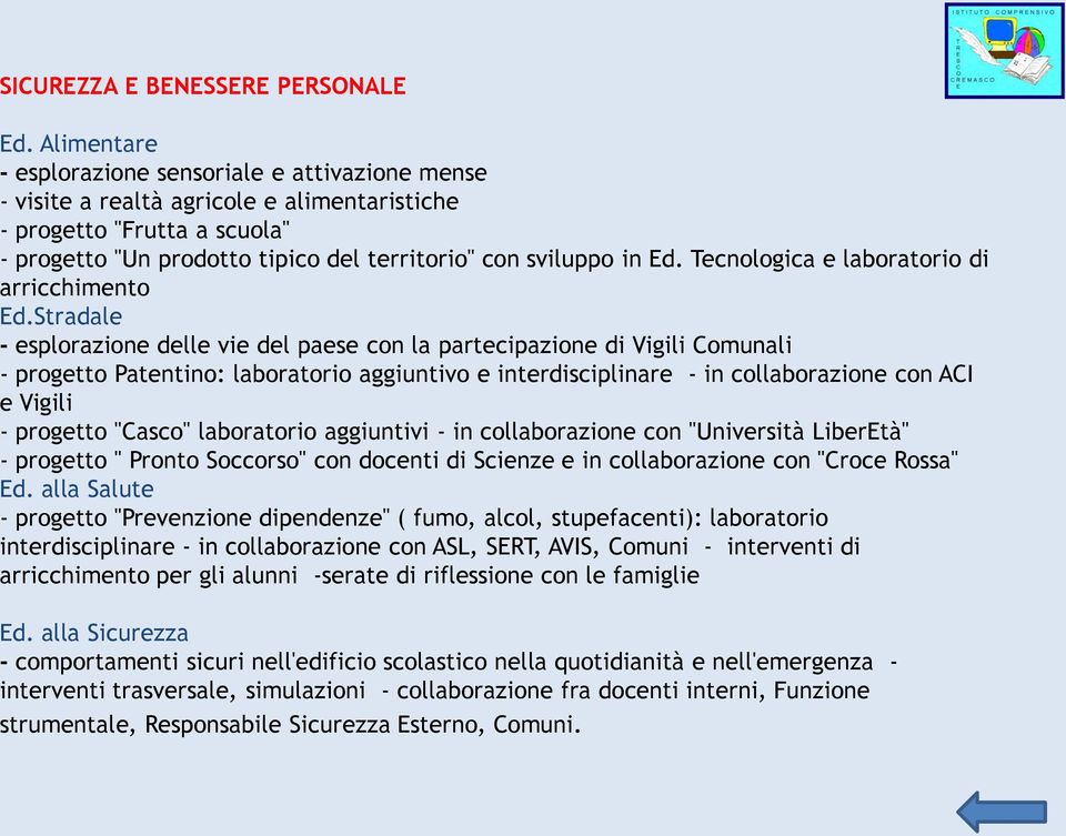 Tecnologica e laboratorio di arricchimento Ed.