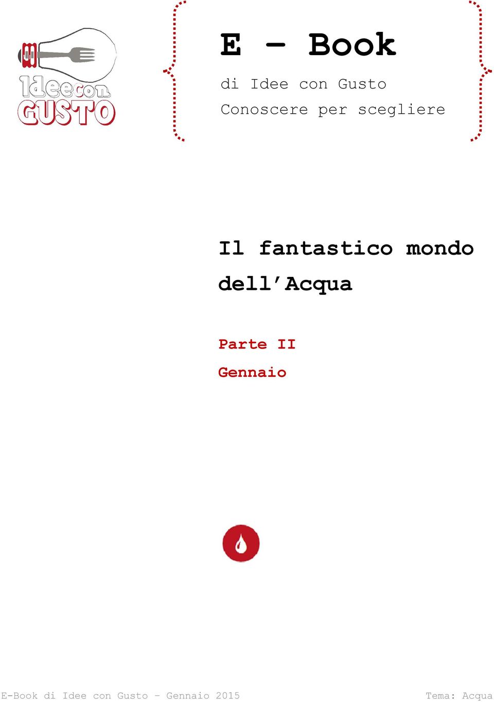 dell Acqua Parte II Gennaio E-Book