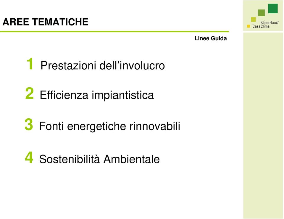 Efficienza impiantistica 3 Fonti