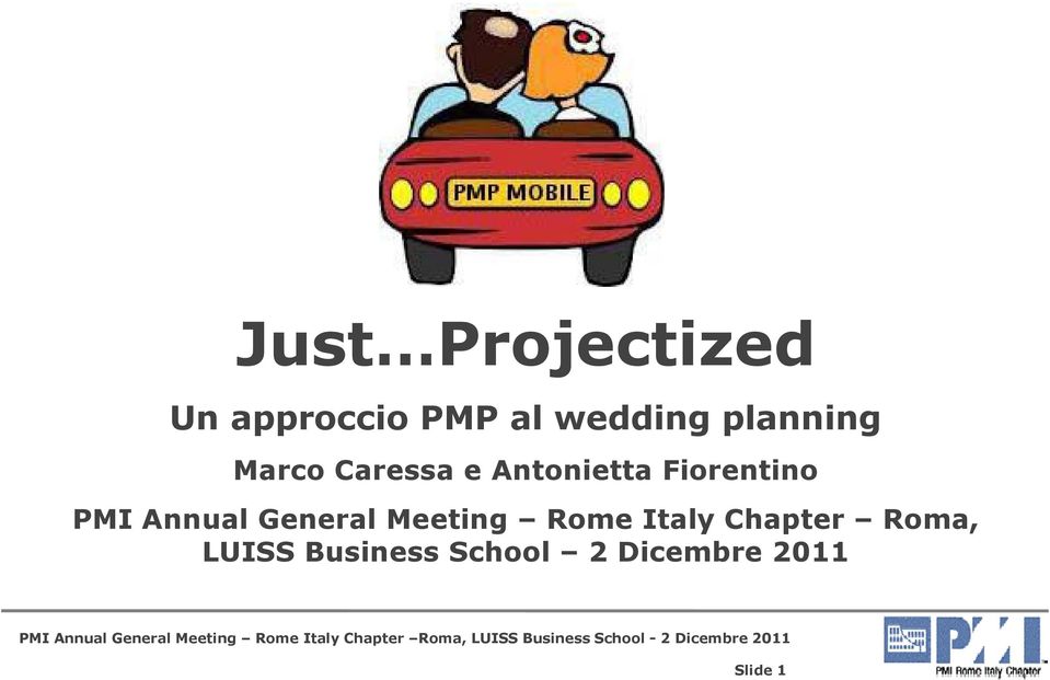 PMI Annual General Meeting Rome Italy Chapter
