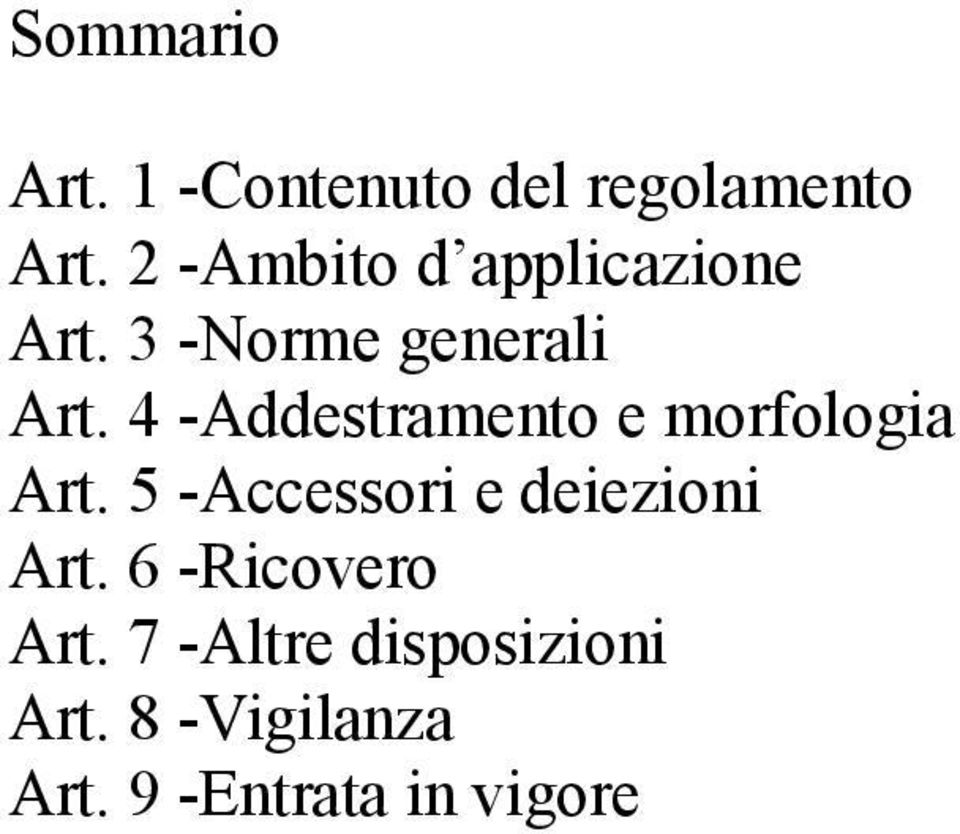 4 -Addestramento e morfologia Art.