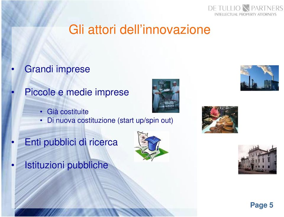 nuova costituzione (start up/spin out) Enti