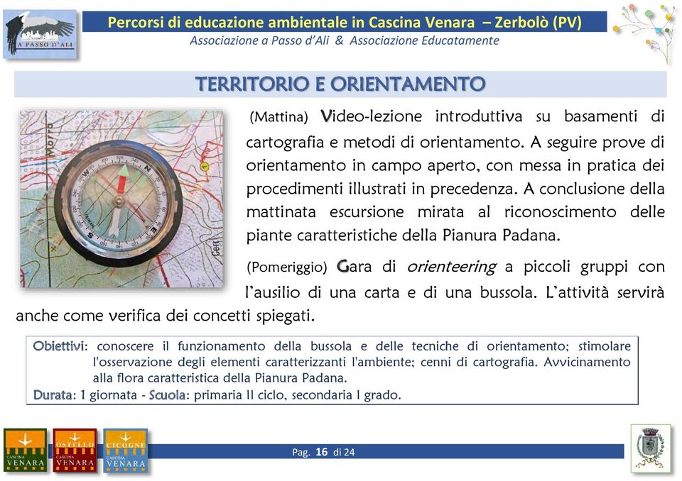 A conclusione della mattinata escursione mirata al riconoscimento delle piante caratteristiche della Pianura Padana.