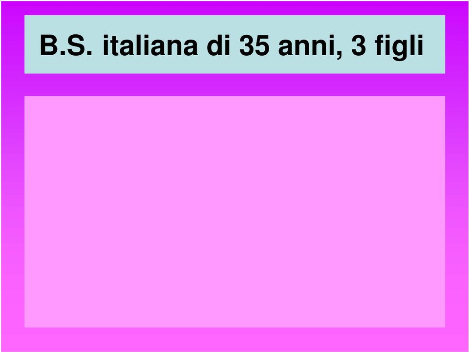 precedenti malattie, nega di assumere farmaci, stupefacenti, alcool parametri