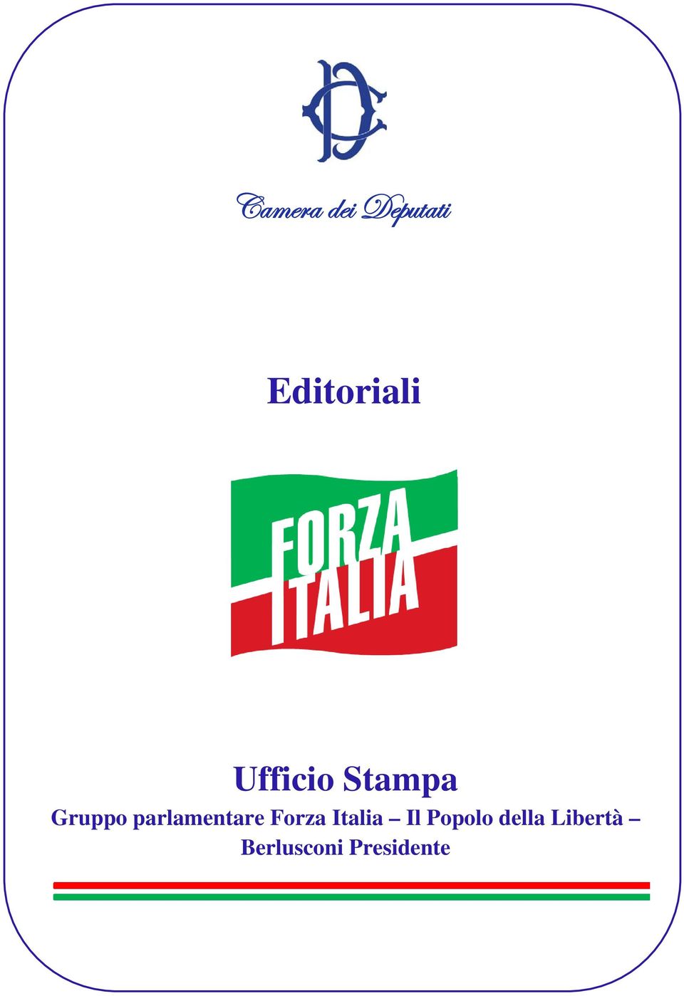 parlamentare Forza Italia Il