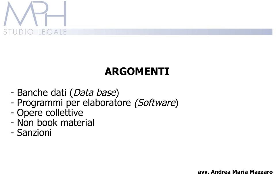 elaboratore (Software) - Opere