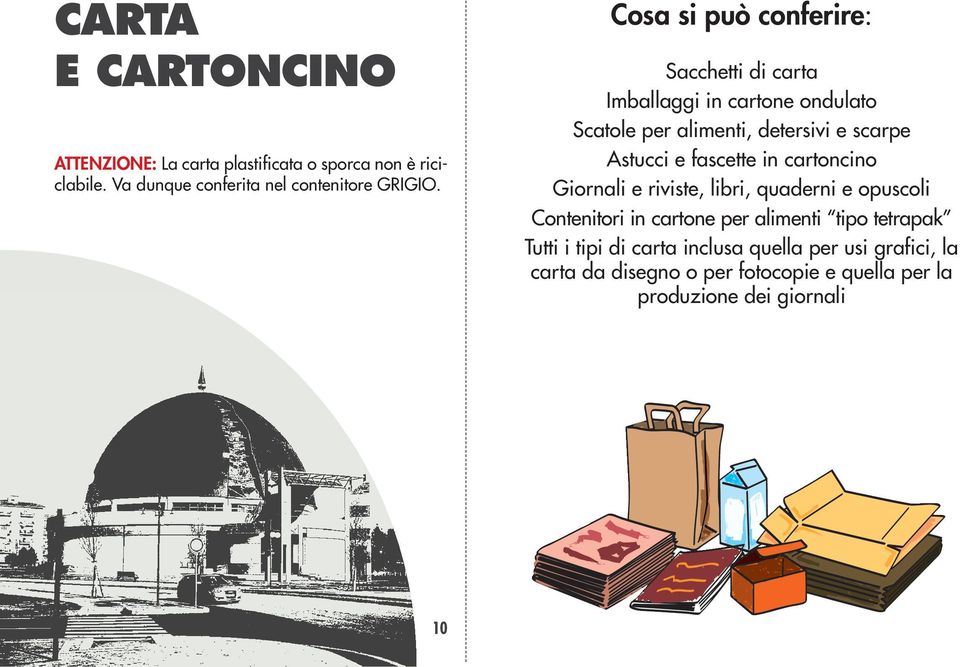 fascette in cartoncino Giornali e riviste, libri, quaderni e opuscoli Contenitori in cartone per alimenti tipo tetrapak Tutti