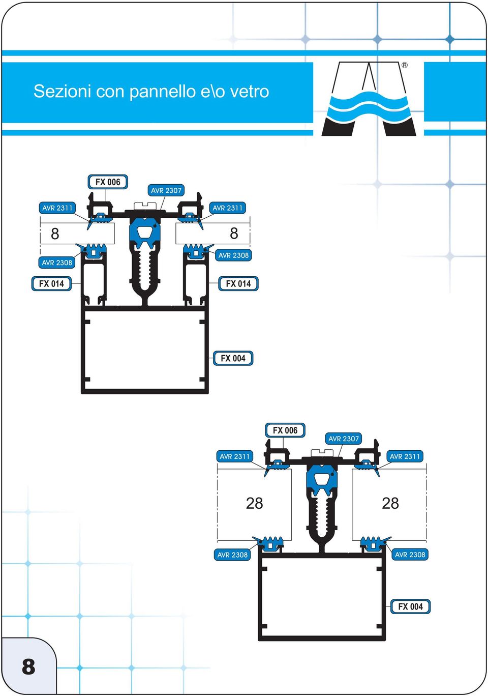 AVR 2308 FX 014 FX 004 FX 006 AVR 2307 AVR