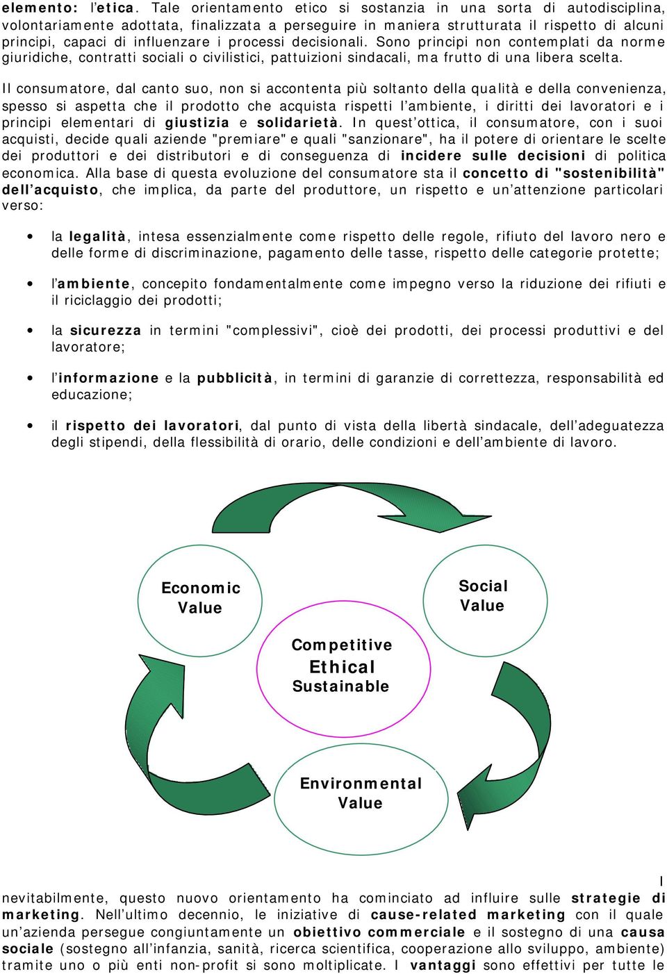 processi decisionali. Sono principi non contemplati da norme giuridiche, contratti sociali o civilistici, pattuizioni sindacali, ma frutto di una libera scelta.