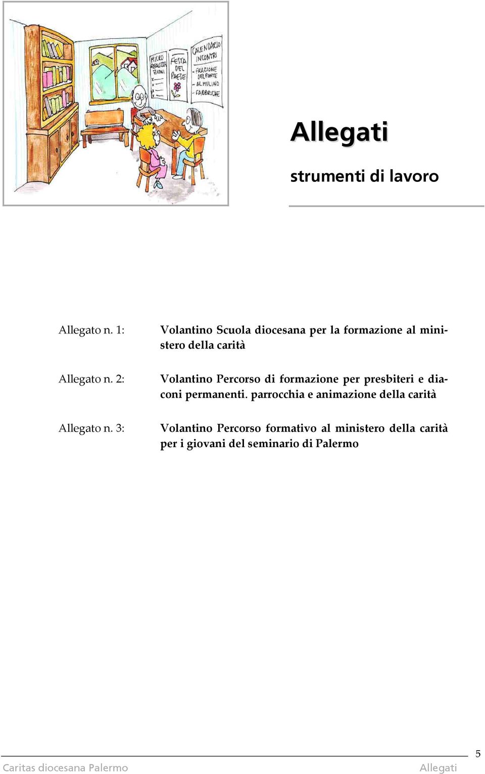 2: Volantino Percorso di formazione per presbiteri e diaconi permanenti.