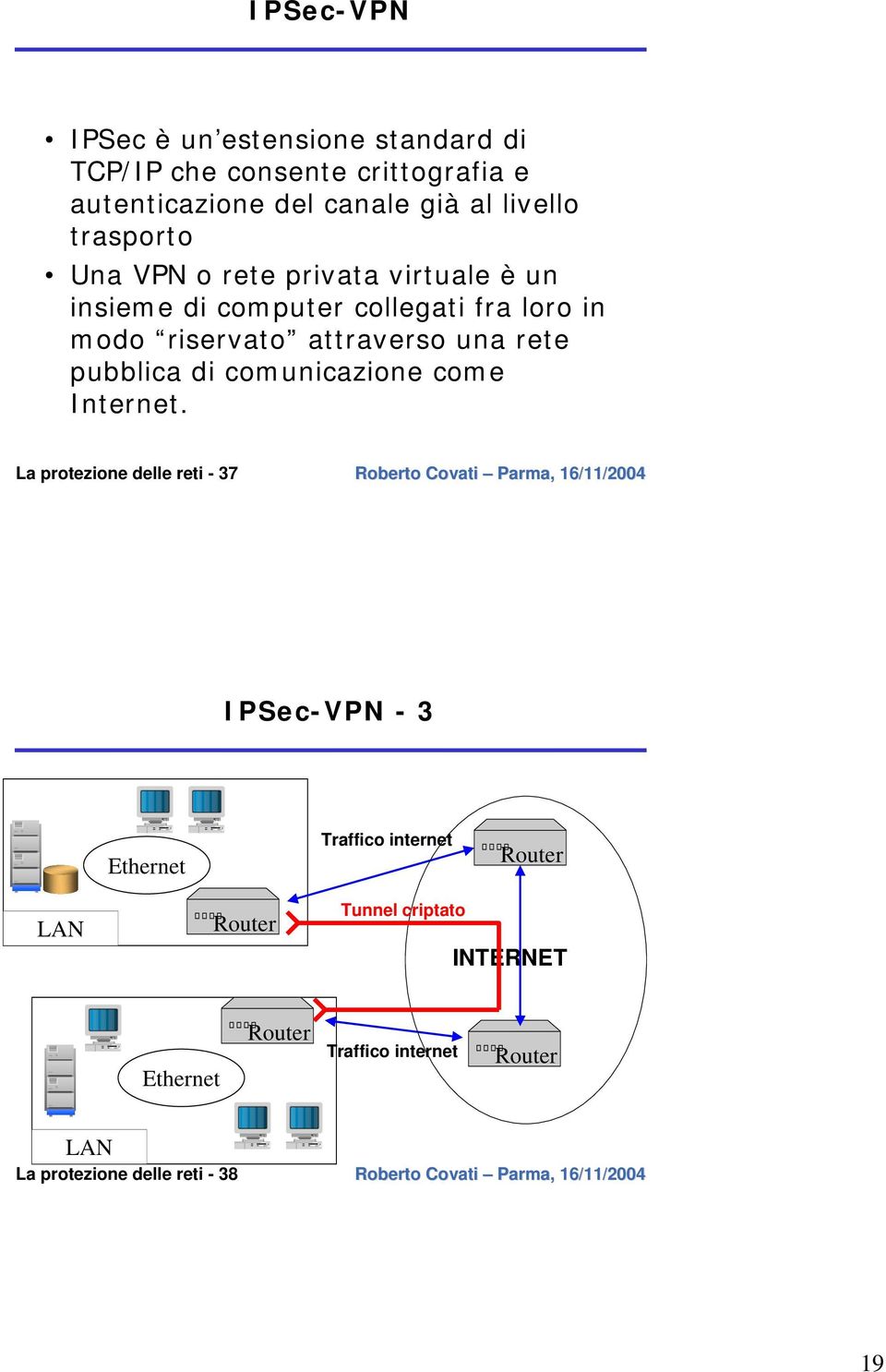 rete pubblica di comunicazione come Internet.