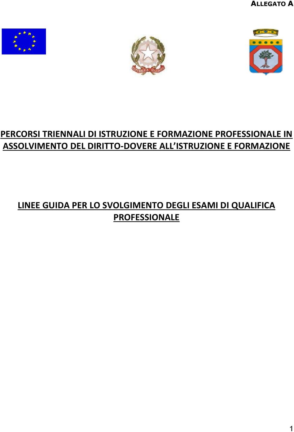 DIRITTO-DOVERE ALL ISTRUZIONE E FORMAZIONE LINEE