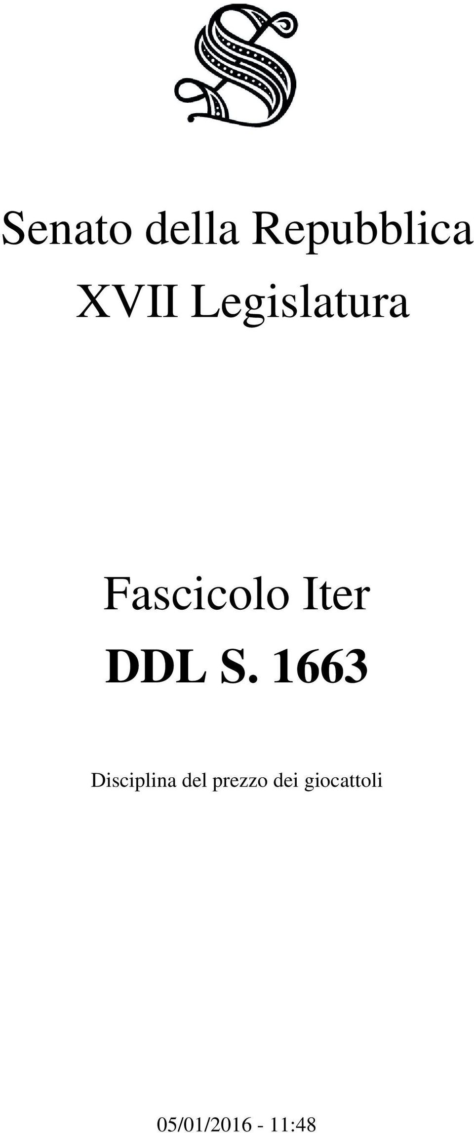 1663 Disciplina del