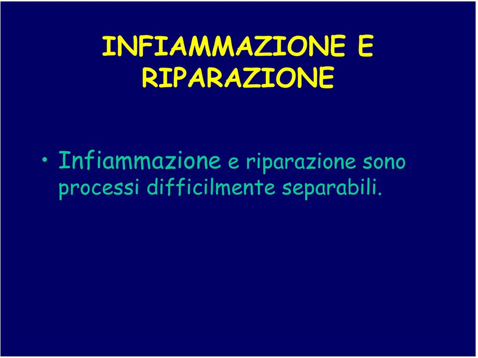 Infiammazione e