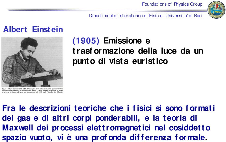 gas e di altri corpi ponderabili, e la teoria di Maxwell dei processi