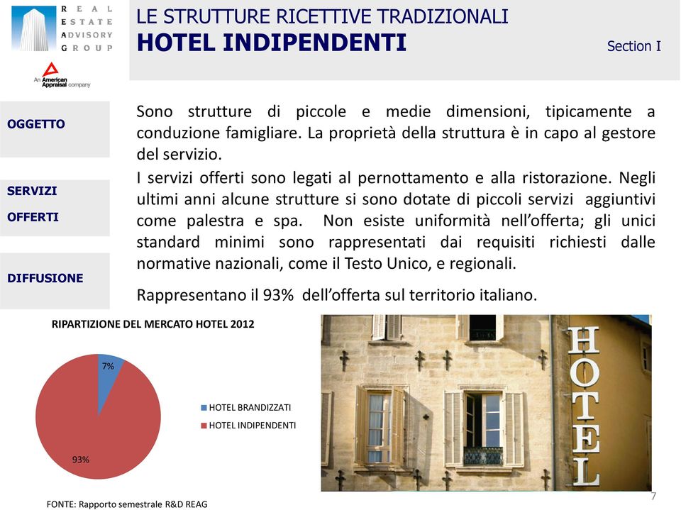 Negli ultimi anni alcune strutture si sono dotate di piccoli servizi aggiuntivi come palestra e spa.