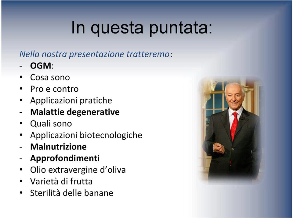 Quali sono Applicazioni biotecnologiche - Malnutrizione -