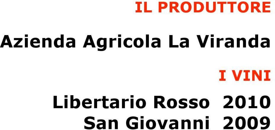 VINI Libertario Rosso