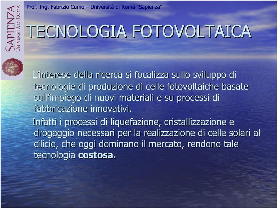 fabbricazione innovativi.