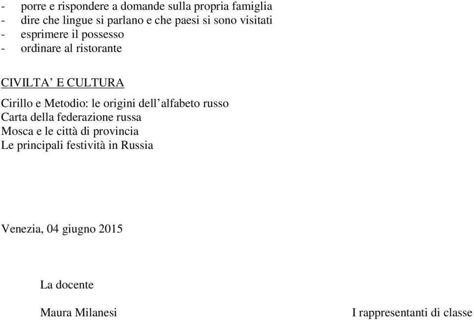 Metodio: le origini dell alfabeto russo Carta della federazione russa Mosca e le