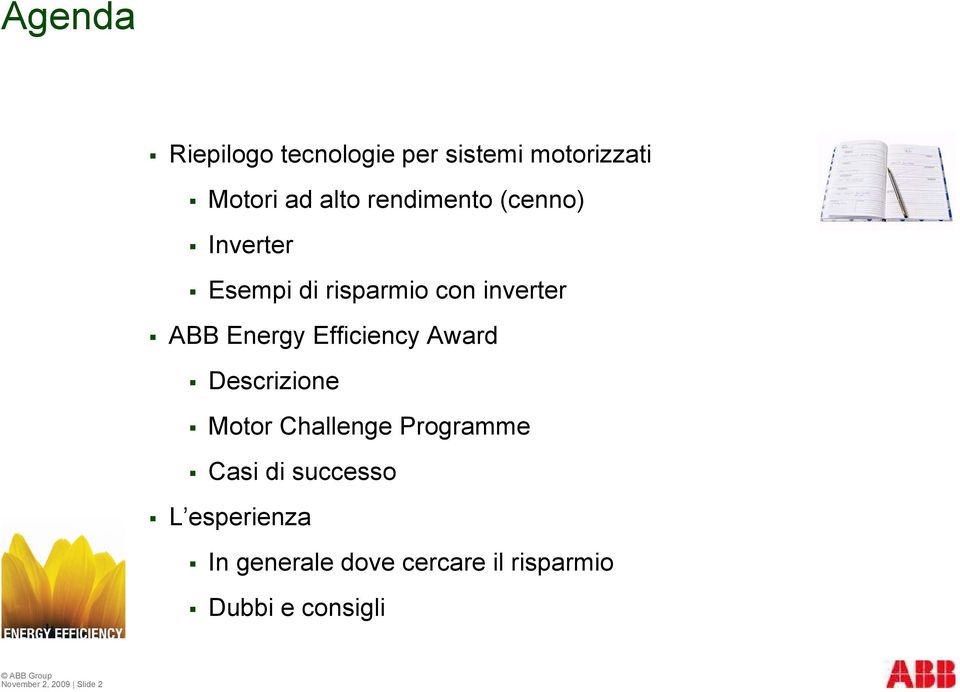 Efficiency Award Descrizione Motor Challenge Programme Casi di successo L