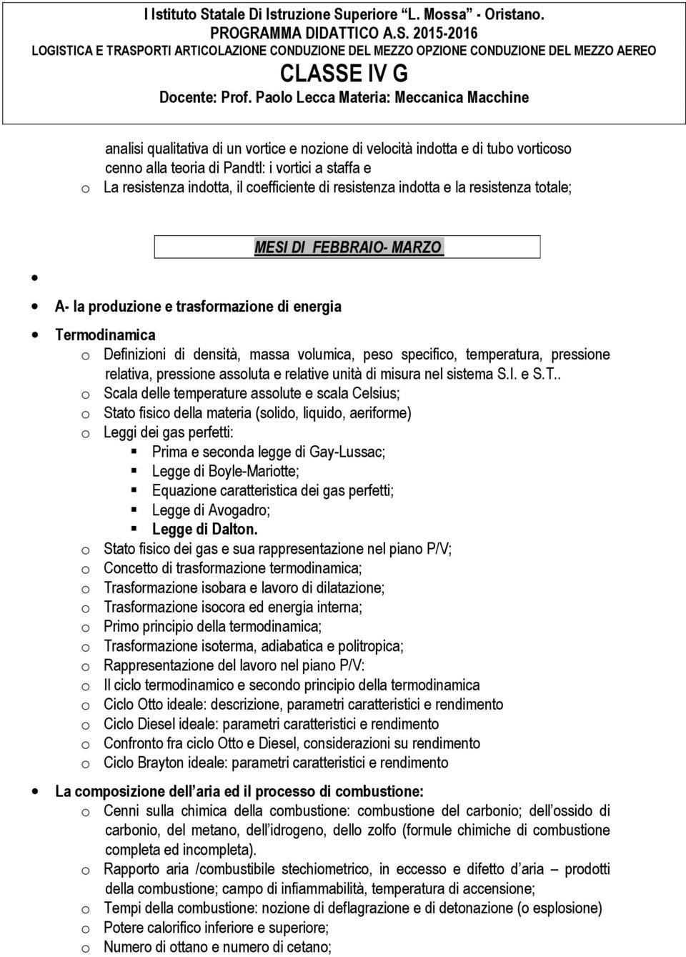 pressione assoluta e relative unità di misura nel sistema S.I. e S.T.