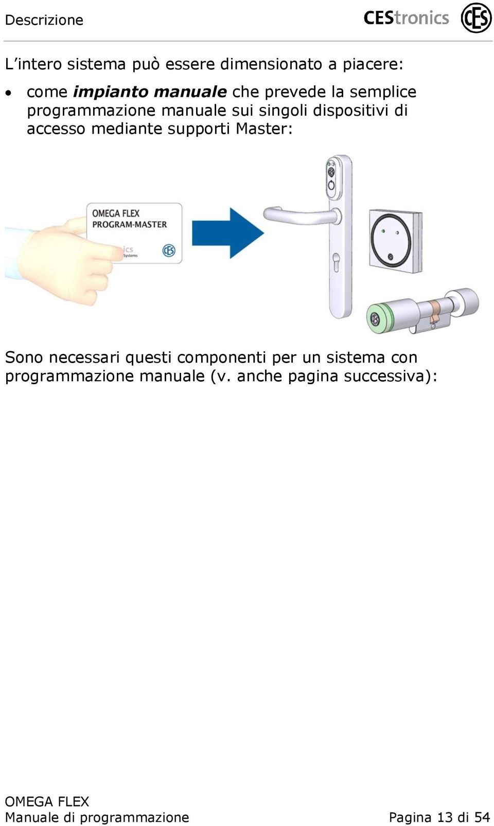 accesso mediante supporti Master: Sono necessari questi componenti per un sistema