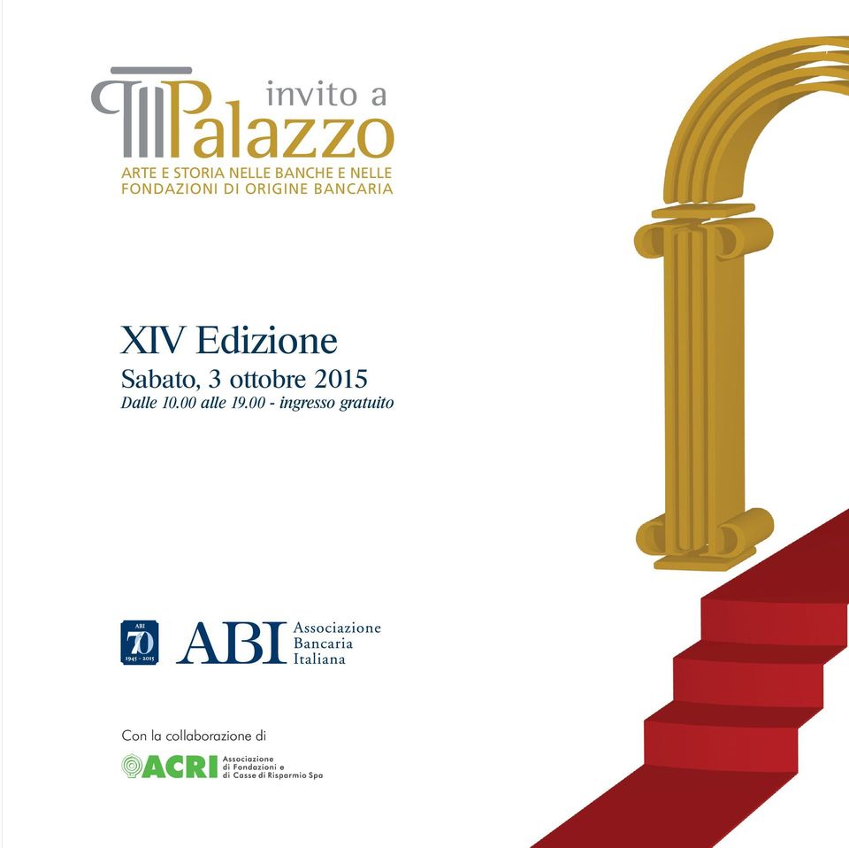 Edizione Sabato, 3 ottobre 2015 Dalle 10.