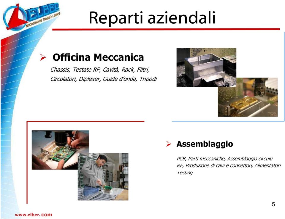 Tripodi Assemblaggio PCB, Parti meccaniche, Assemblaggio