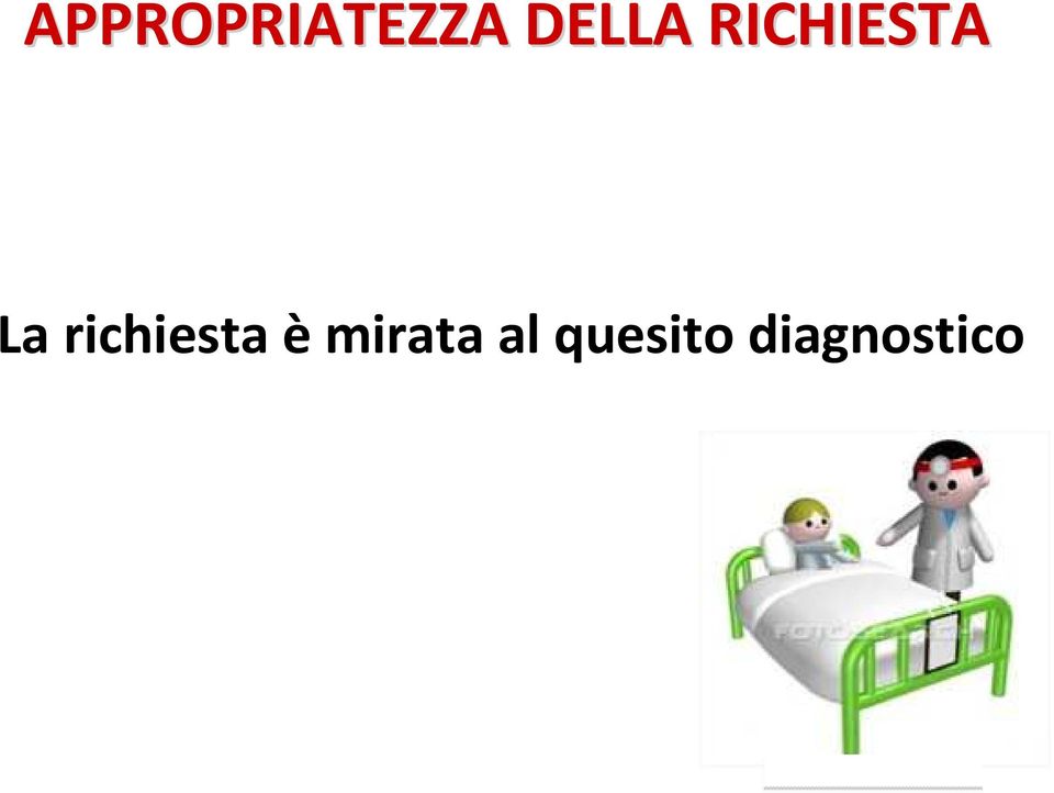 richiesta è mirata