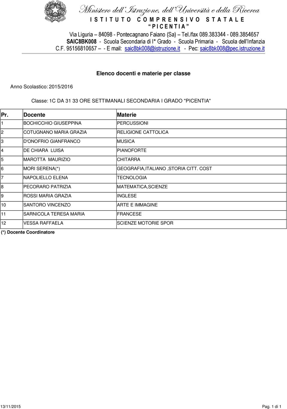 GEOGRAFIA,ITALIANO,STORIA CITT.