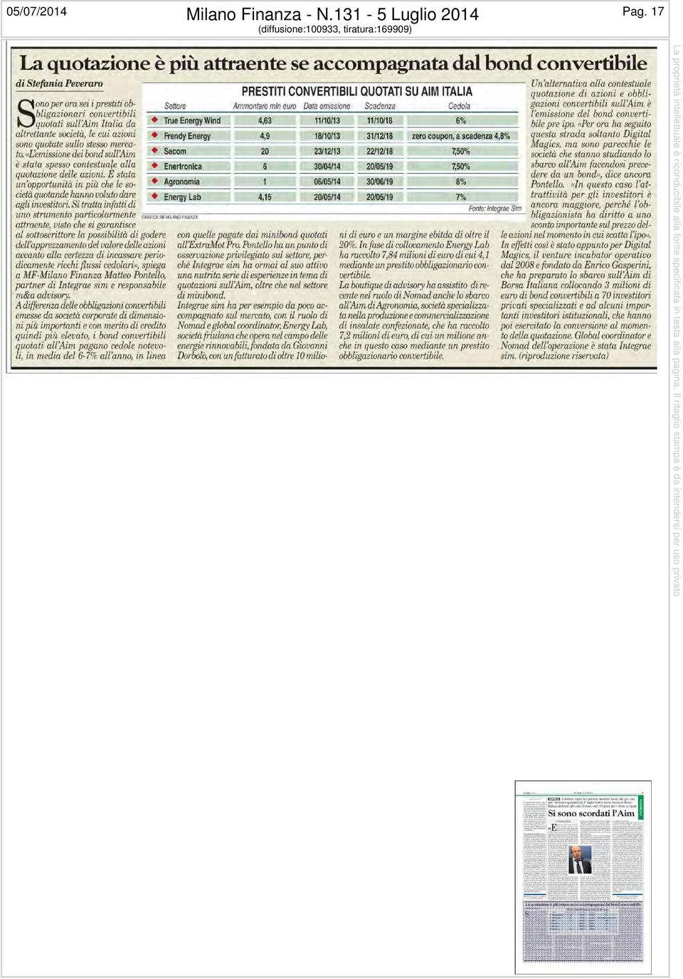 131-5 Luglio 2014 Pag.