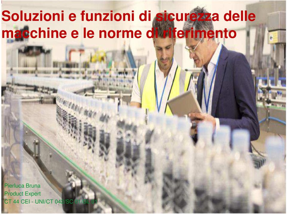 soluzione Preventa per la sicurezza macchine Pierluca