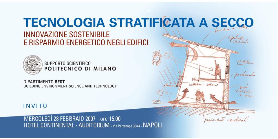BUILDING ENVIRONMENT SCIENCE AND TECHNOLOGY INVITO MERCOLEDÌ 28