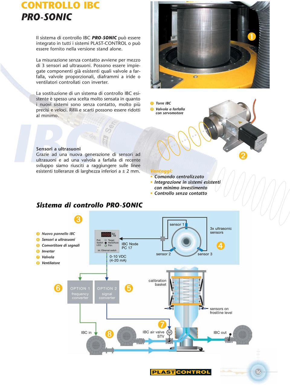 Possono essere impiegate componenti già esistenti quali valvole a farfalla, valvole proporzionali, diaframmi a iride o ventilatori controllati con inverter.