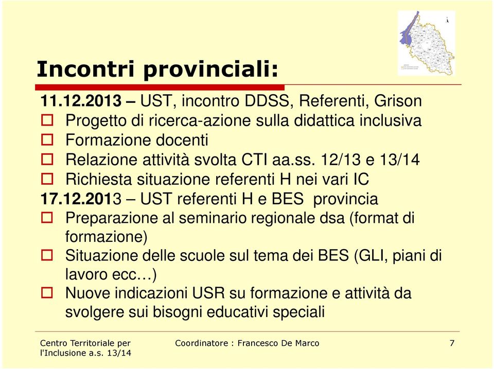 svolta CTI aa.ss. 12/