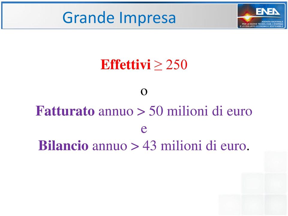 milioni di euro e Bilancio
