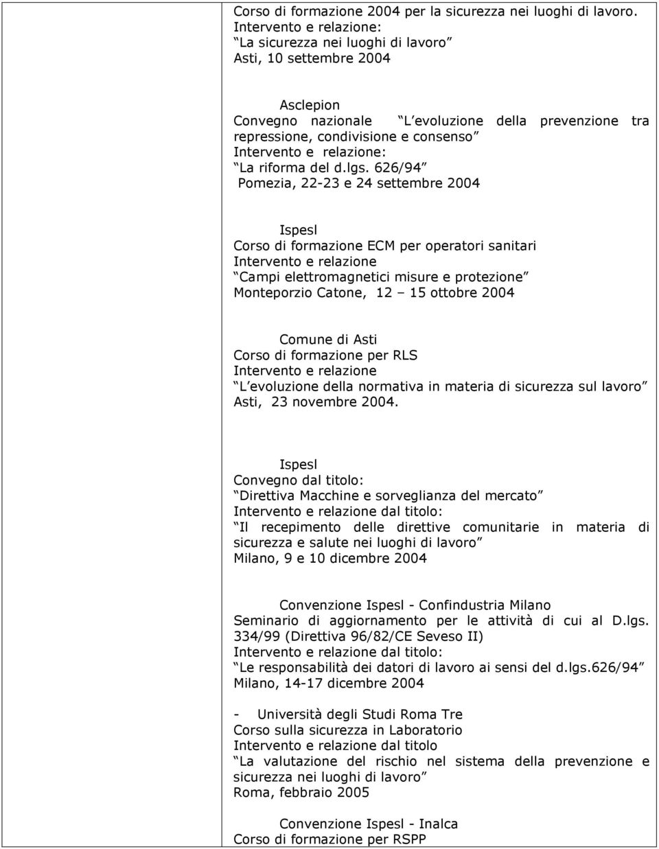 relazione: La riforma del d.lgs.