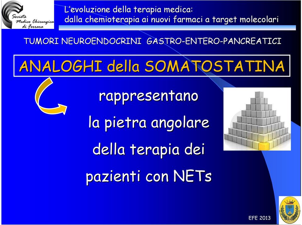 SOMATOSTATINA rappresentano la pietra