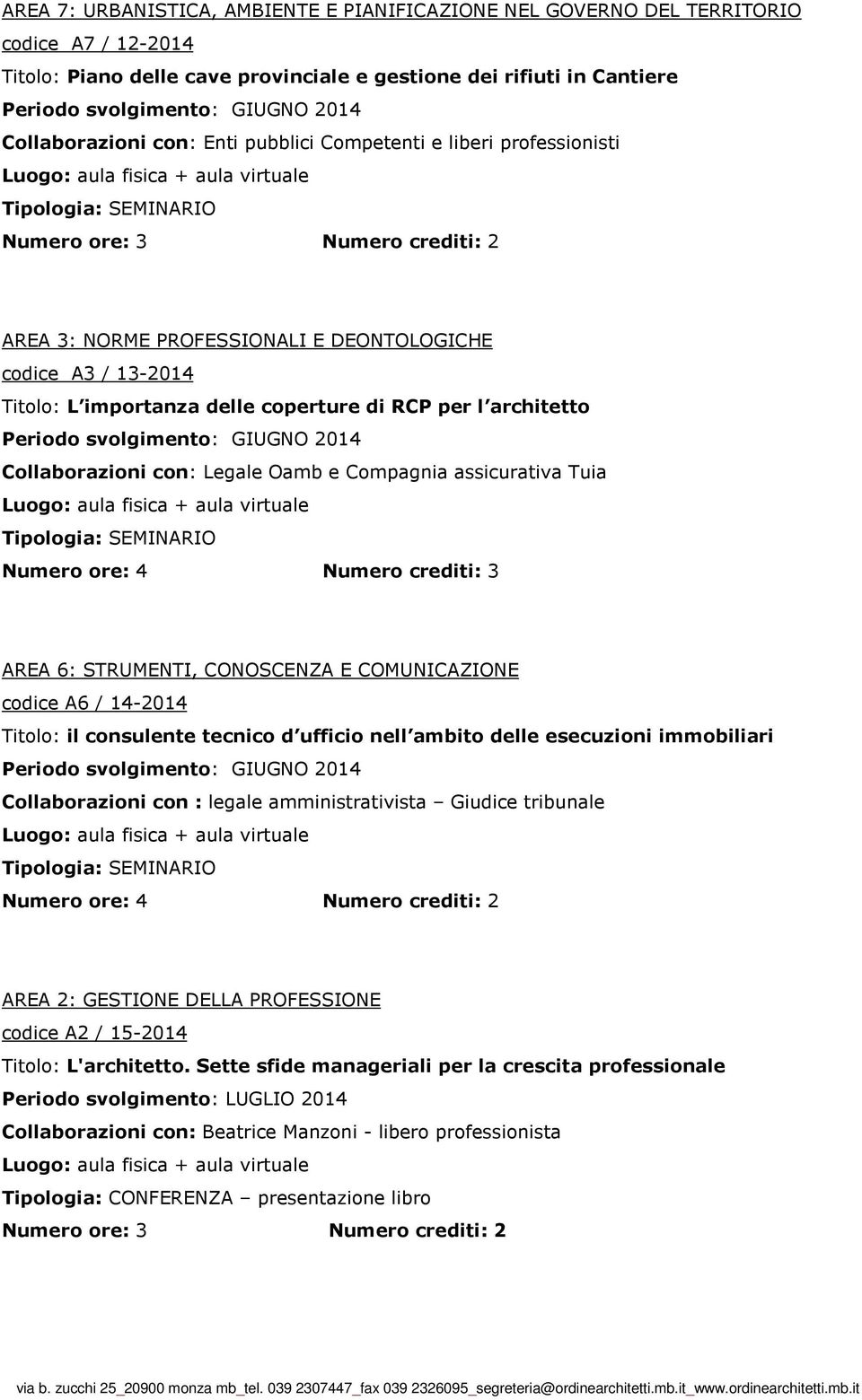 STRUMENTI, CONOSCENZA E COMUNICAZIONE codice A6 / 14-2014 Titolo: il consulente tecnico d ufficio nell ambito delle esecuzioni immobiliari Collaborazioni con : legale amministrativista Giudice