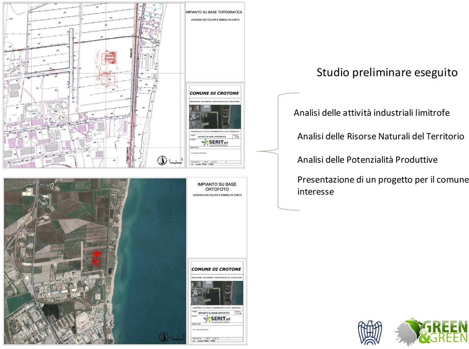 del Territorio Analisi delle Potenzialità Produttive